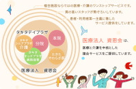 医療法人  資恩会 は、 医療と介護を中核とした 複合サービスをご提供しています。
